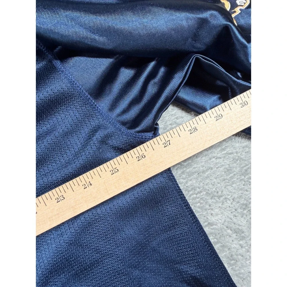 Vtg St Louis Rams Castrol Promo Jersey One Size NFL Football Navy Blue